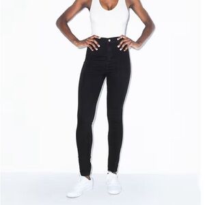American Apparel Women's Black Jeans